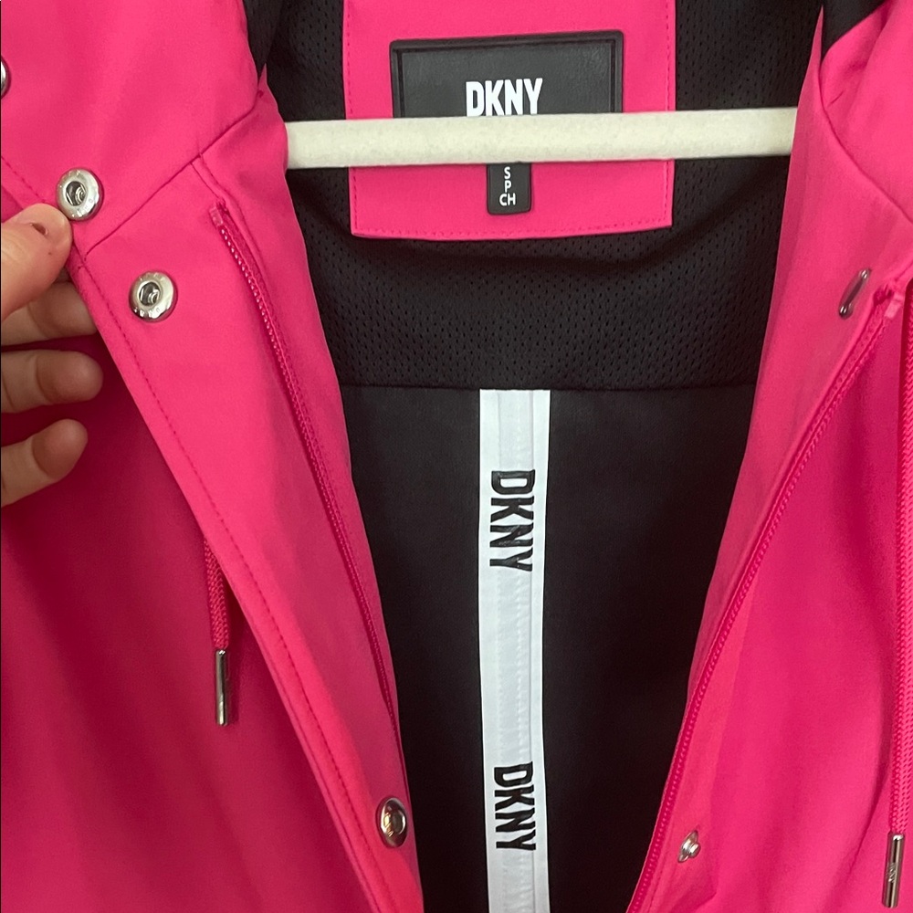 DKNY Raspberry Rain jacket - Picture 3 of 6